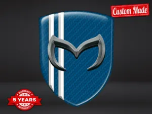 Mazda Self Adhesive Stickers Max Durable Modern Stylish